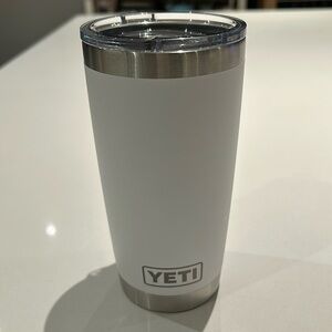 Yeti tumbler - New. Never used. White.